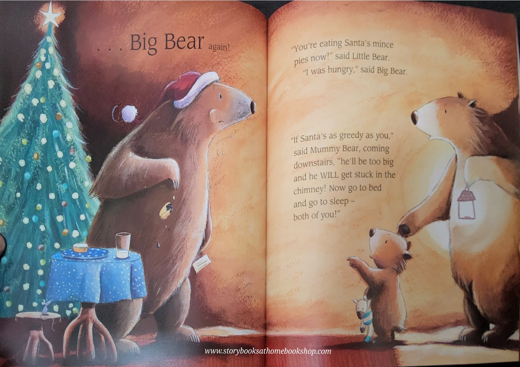 หนังสือนิทานปกอ่อน ** 🍓🍓 I've seen santa! BY DAVID BEDFORDAND TIM WARNERS