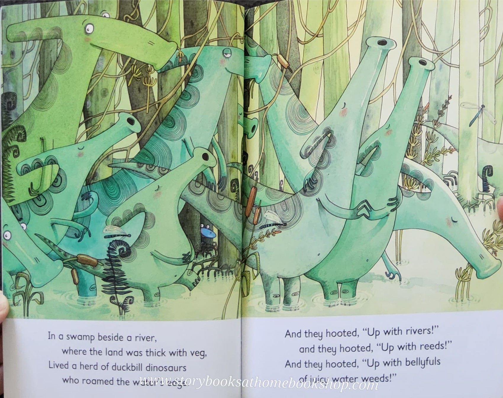 หนังสือนิทานปกอ่อน ** 🍅🍓LET'S READ!:TYRANOSAURUS DRIP BY JULIA DONALDSON.DAVID ROBERTS (ฉบับพกพา)