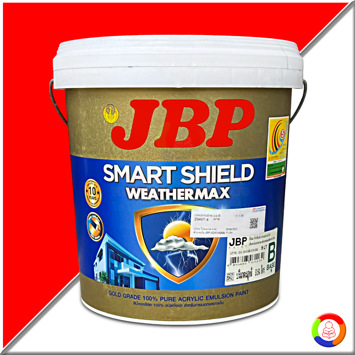 JBP Smart Shield Weather Max (Semi-Gloss) (9 L.)