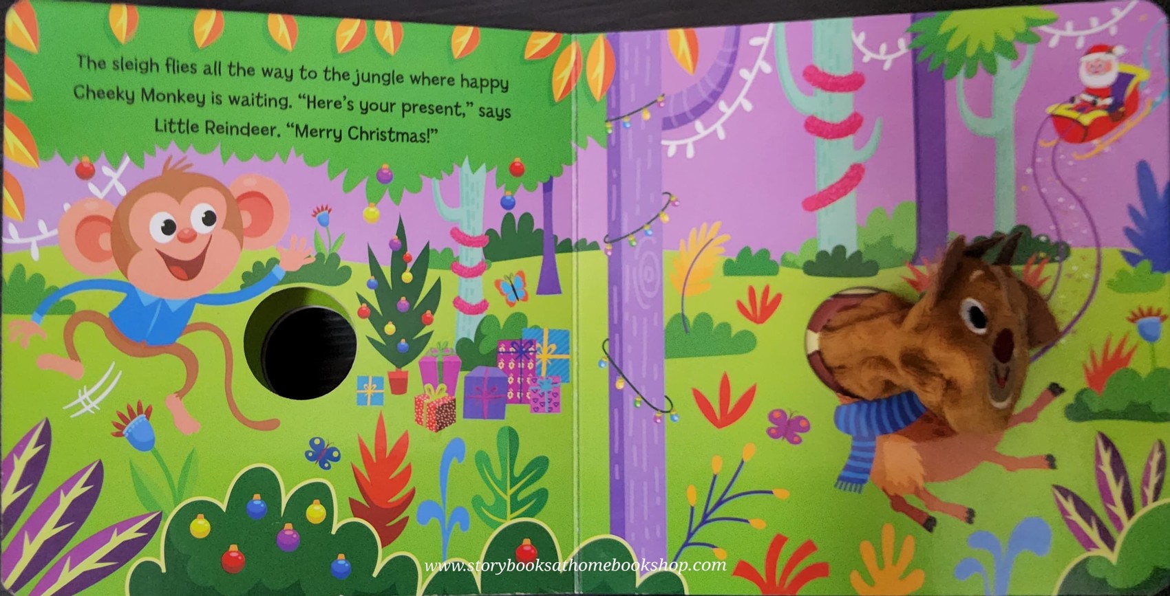 FINGER PUPPET BOARD BOX** ð
ð
REINDEER'S FIRST FLIGHT FINGER PUPPET FUN BOOK