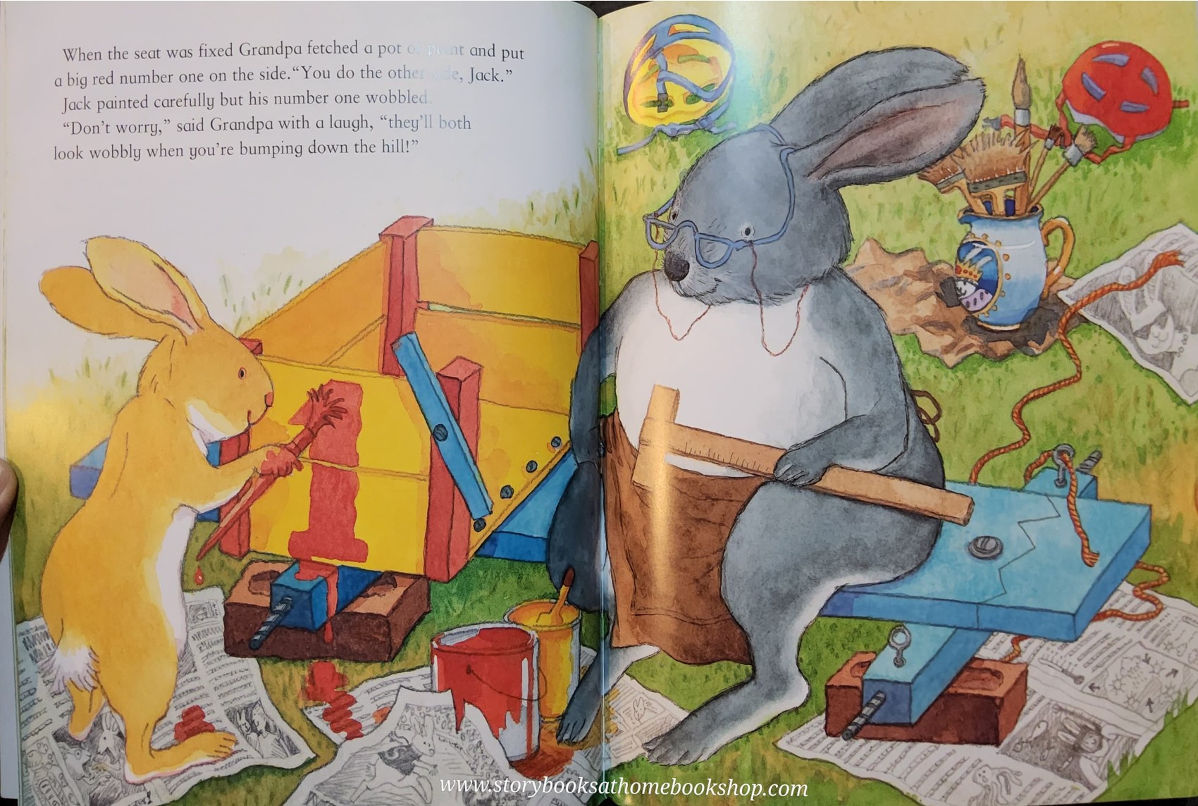 หนังสือนิทานปกอ่อน** ♥️LITTLE JACK RABBIT♥️