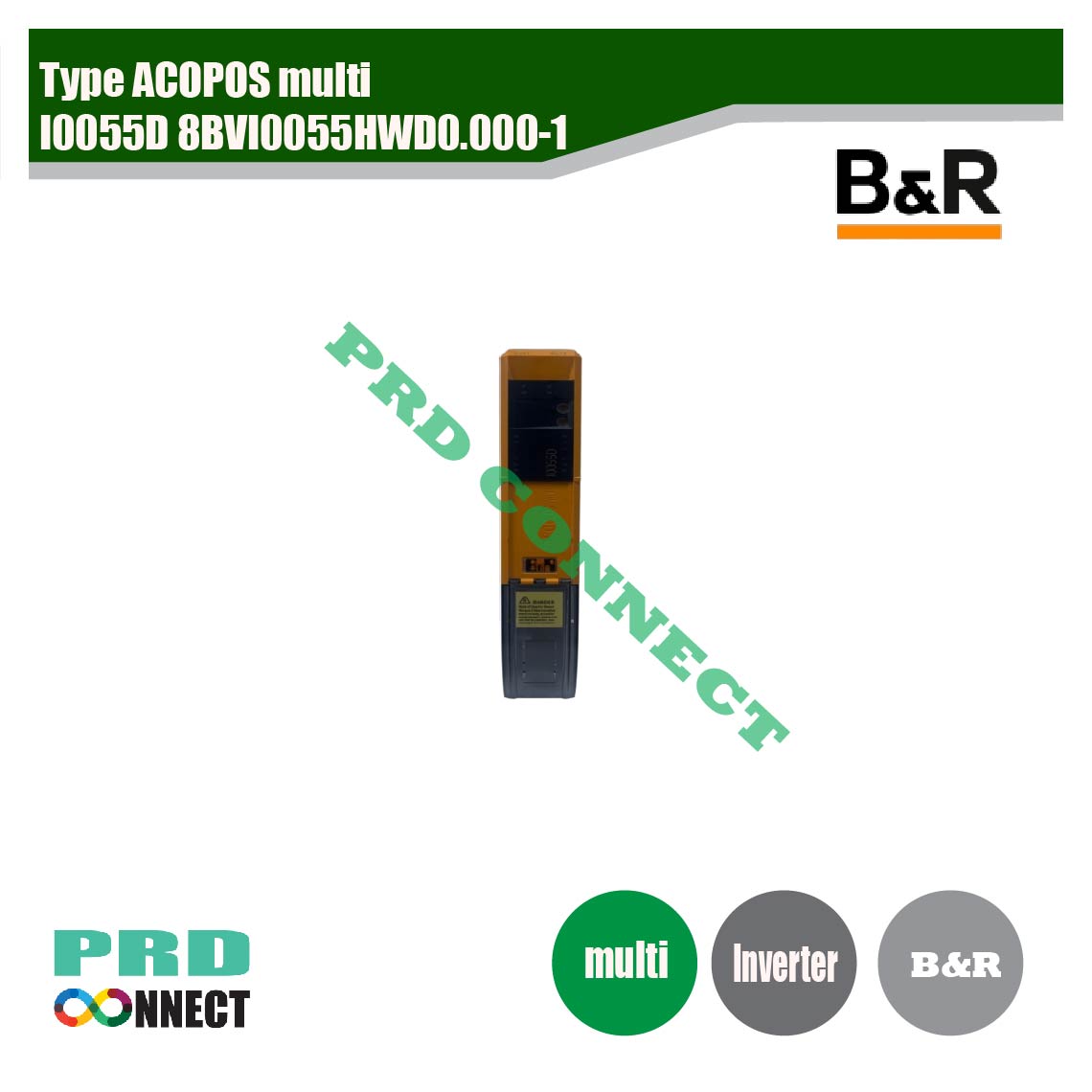 B & R Type ACOPOS MULTI I0055D 8BVI0055HWD0.000-1