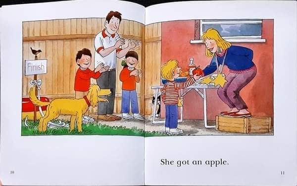 หนังสือนิทานปกอ่อน ** 🍅🍓 READ AT HOME:SILLY RACES 1b