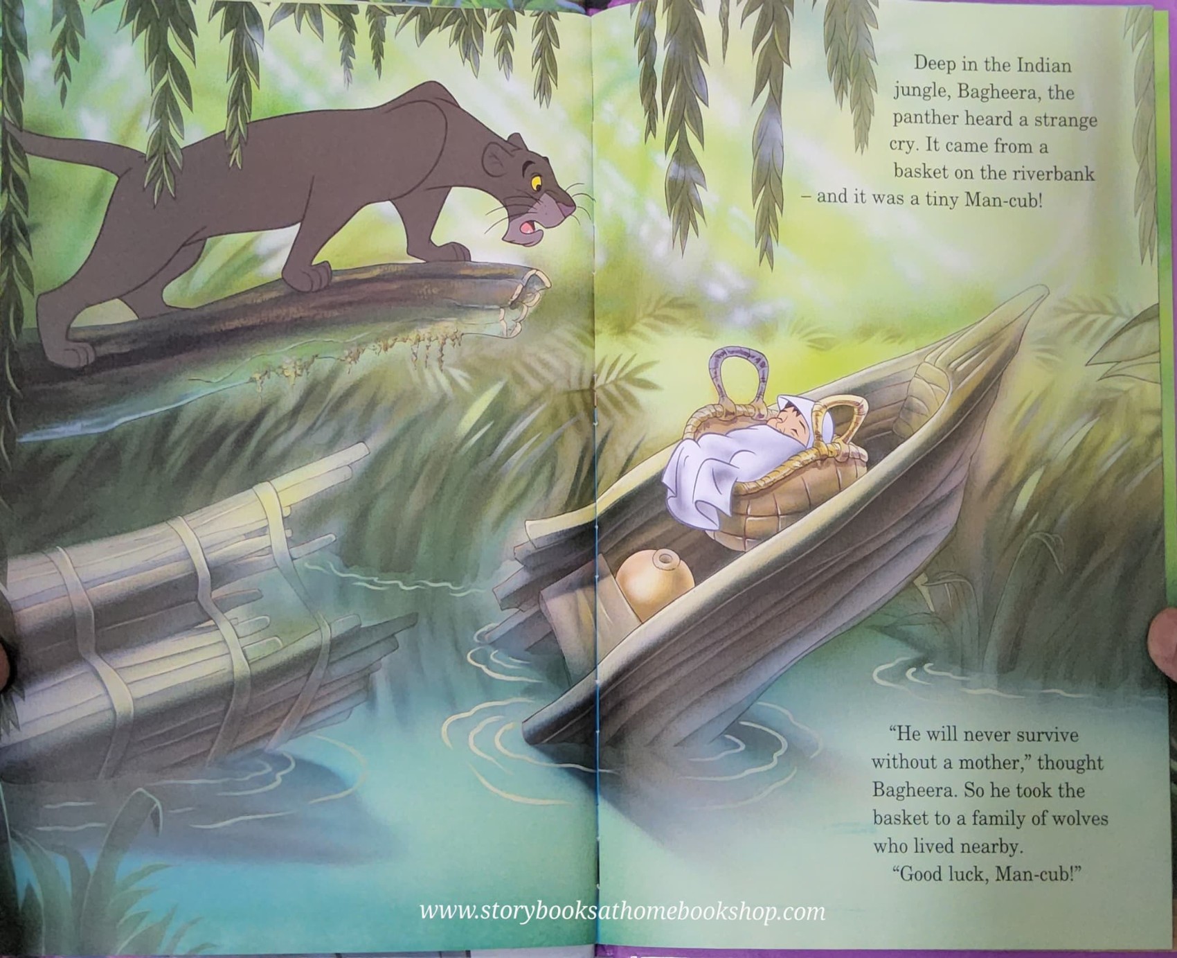 หนังสือนิทานปกแข็ง** 🍅🍅DISNEY THE JUNGLE BOOK