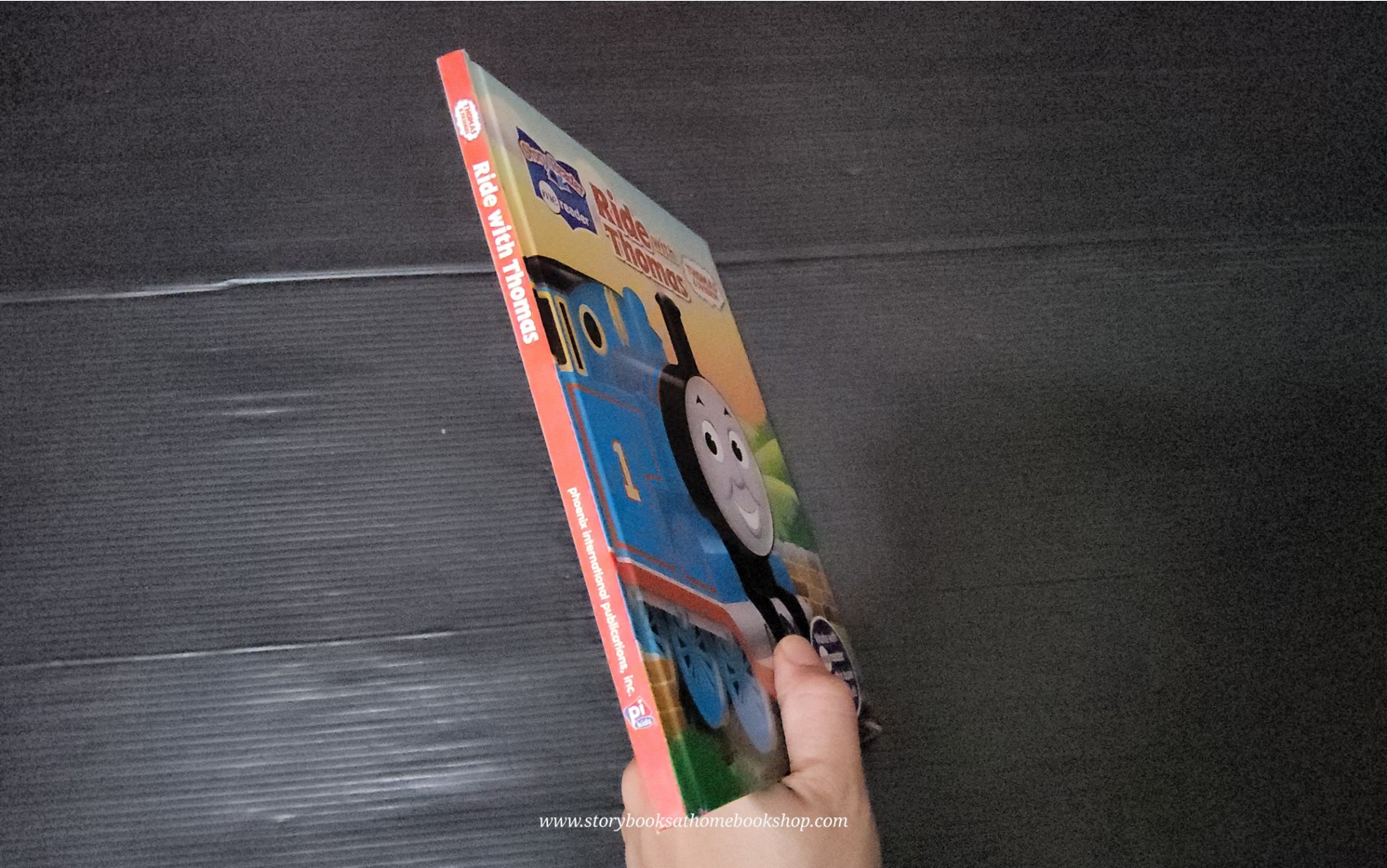 หนังสือนิทานปกแข็ง ** 🍅🍓 STORY READER:THOMAS&FRIENDS :RIDE WITH THOMAS