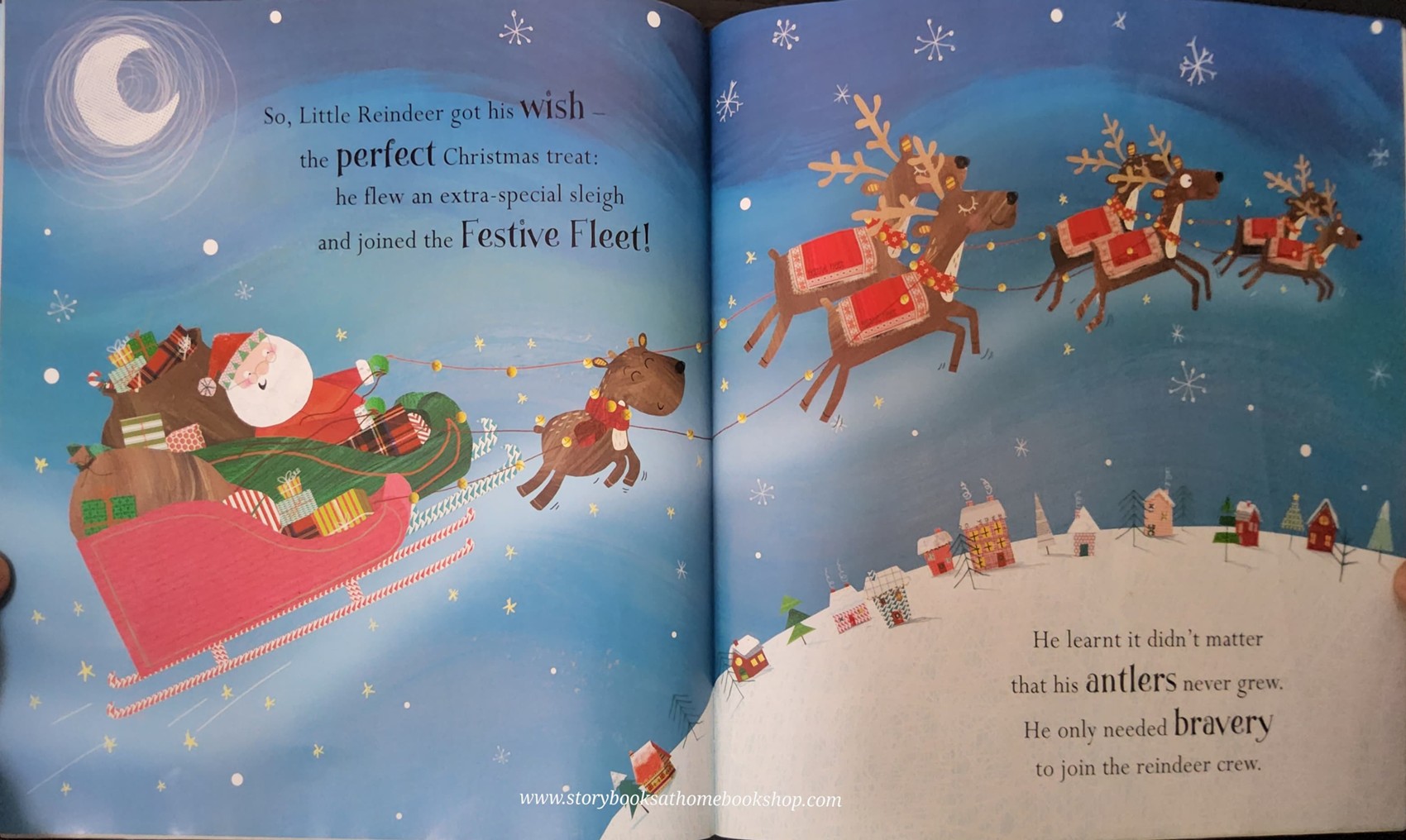 หนังสือนิทานปกอ่อน** 🍅🍓LITTLE REINDEER'S CHRISTMAS WISH