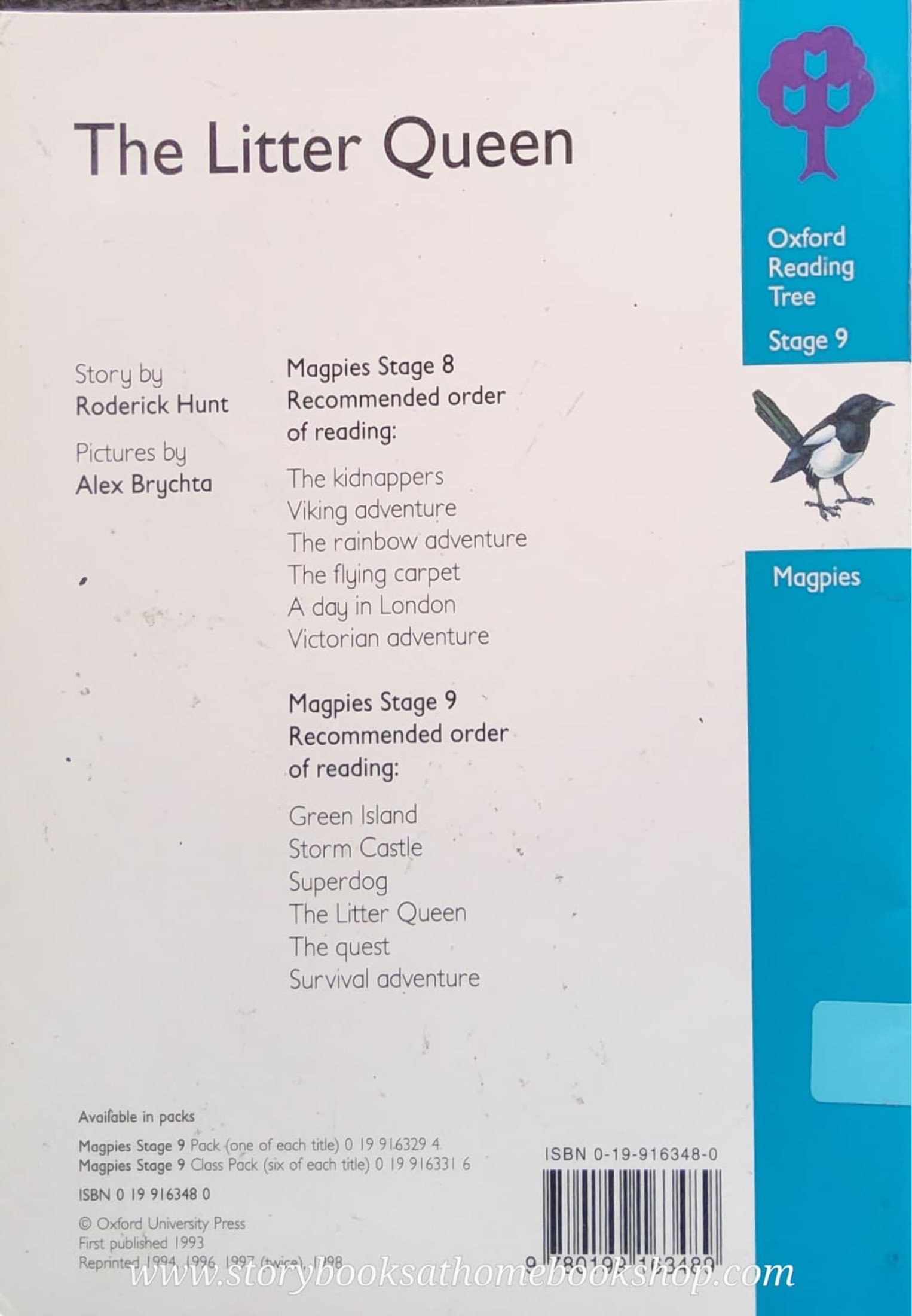 หนังสือนิทานปกอ่อน** 🍅 OXFORD READING TREE: STAGE9: THE LITTER GUEEN