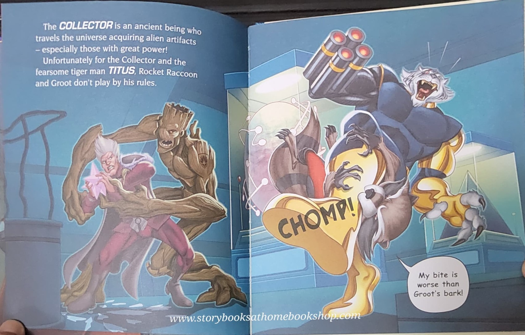 หนังสือนิทานปกแข็ง** 🍅🍅TREASURE COVE STORY:MARVEL GUADIANS OF THE GALAXY