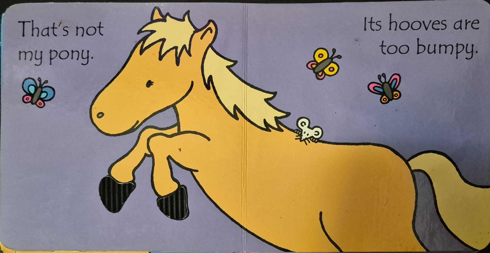 TOUCH AND FEEL BOARD BOOK** 🍅🍅THAT'S NOT MY PONY...