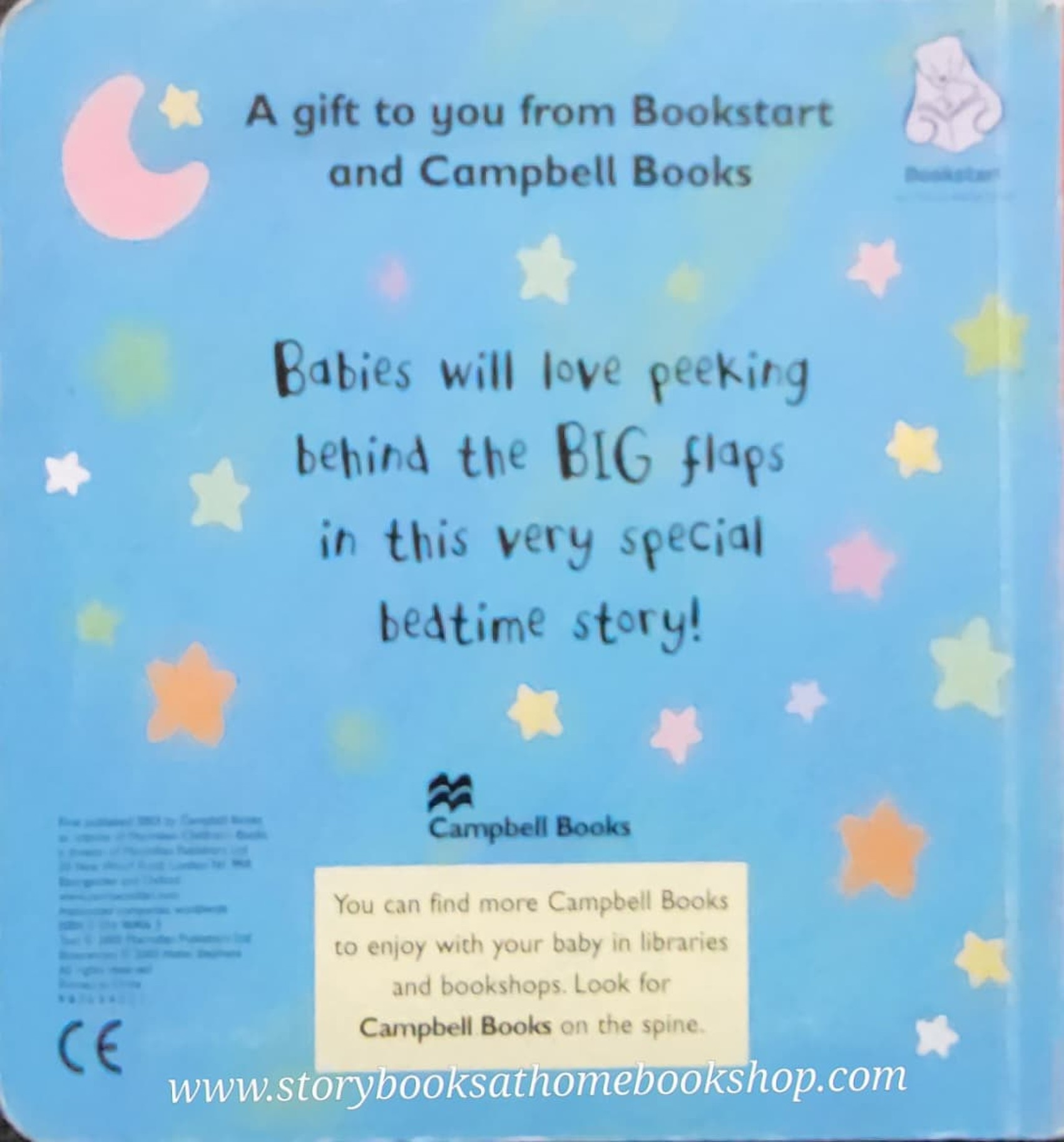 *FLAP Board Book** 🍅🍓BEDTIME FOR BABY