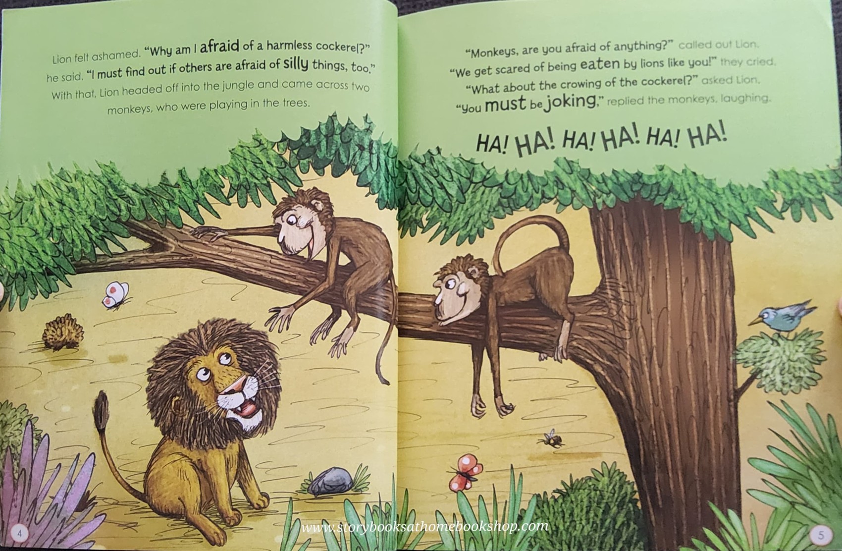 หนังสือนิทานปกอ่อน** 🍅🍓THE LION AND THE MOUSE AND OTHER STORIES