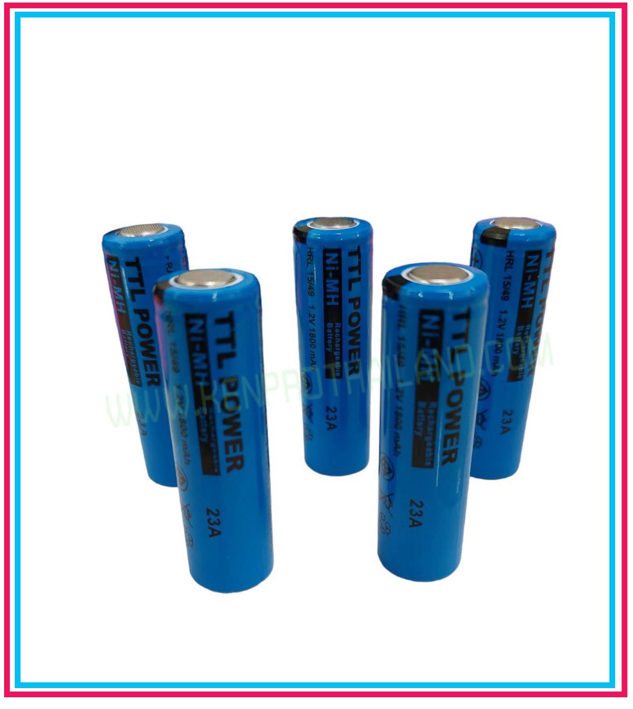 ถ่านชาร์จ TTL POWER 2AA หัวตัด 1800MHZ NI-MH ชนิด นิเกล ไฮดราย นำไปแพคถ่าน