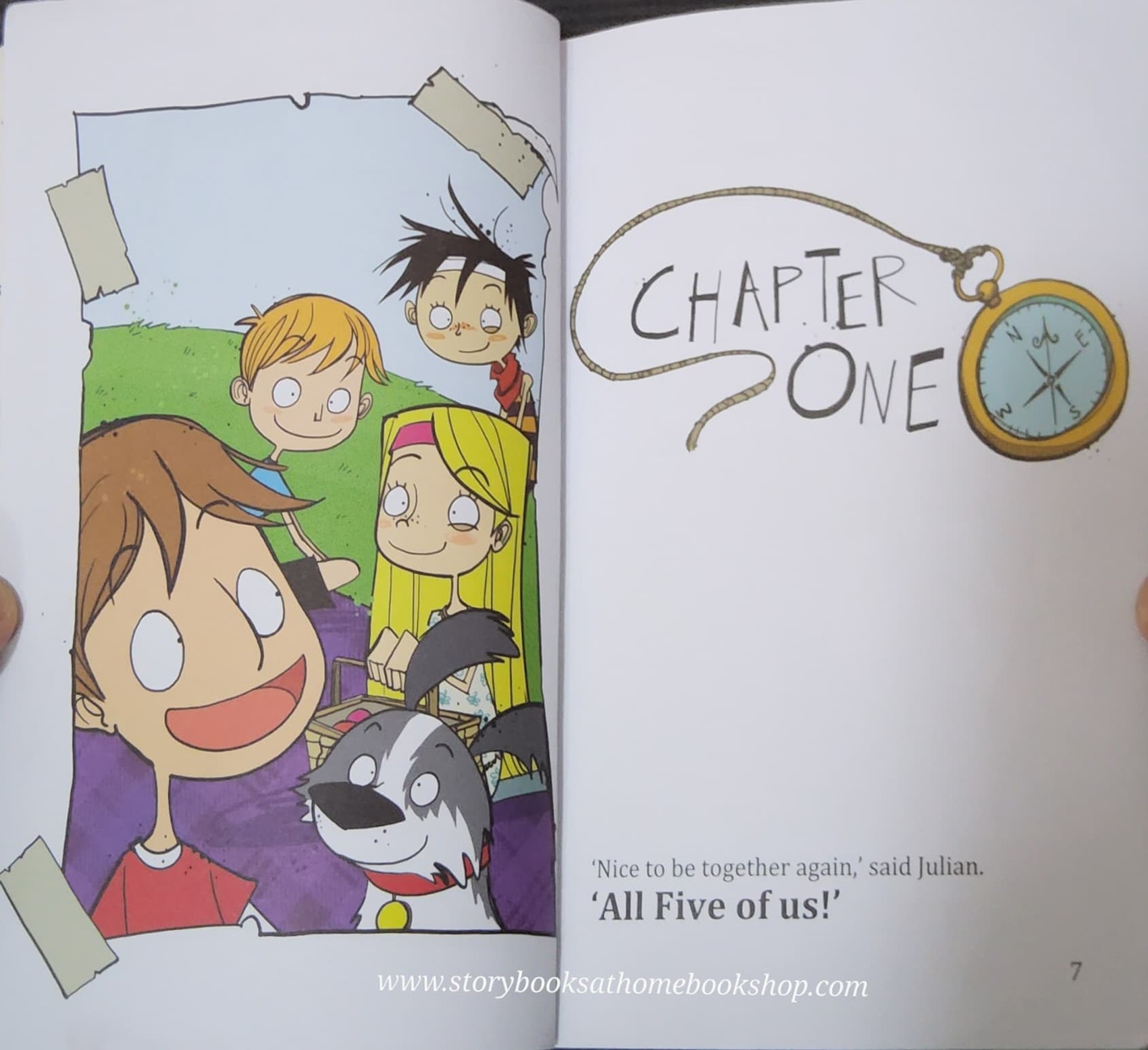 วรรณกรรมเยาวชน** 🍅🍅THE FAMOUS FIVE: WELL DONE,FAMOUS FIVE BY ENID BLYTON(ภาพสี)