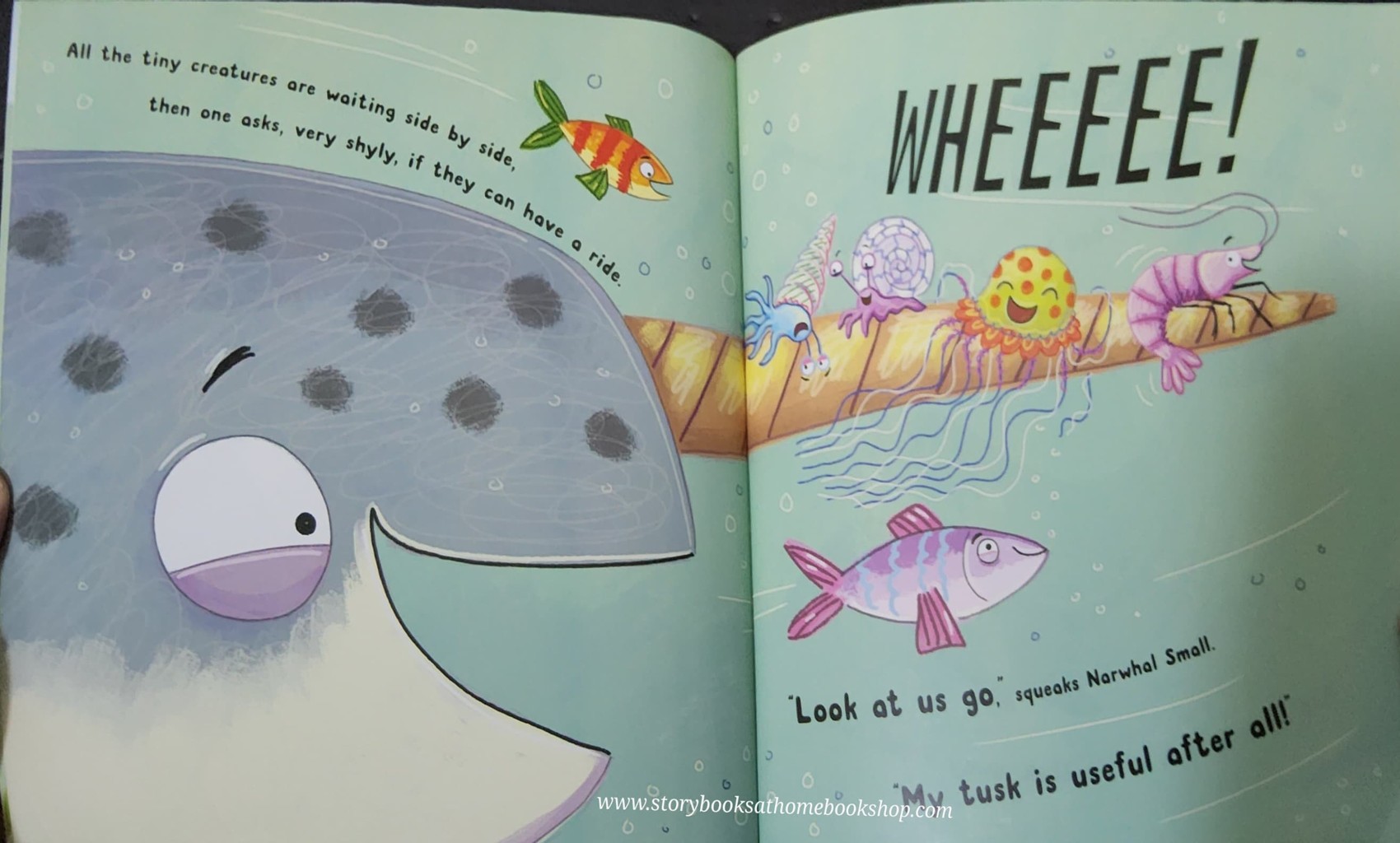 หนังสือนิทานปกอ่อน** 🍅 ❤️WATCH OUT LITTLE NARWHAL