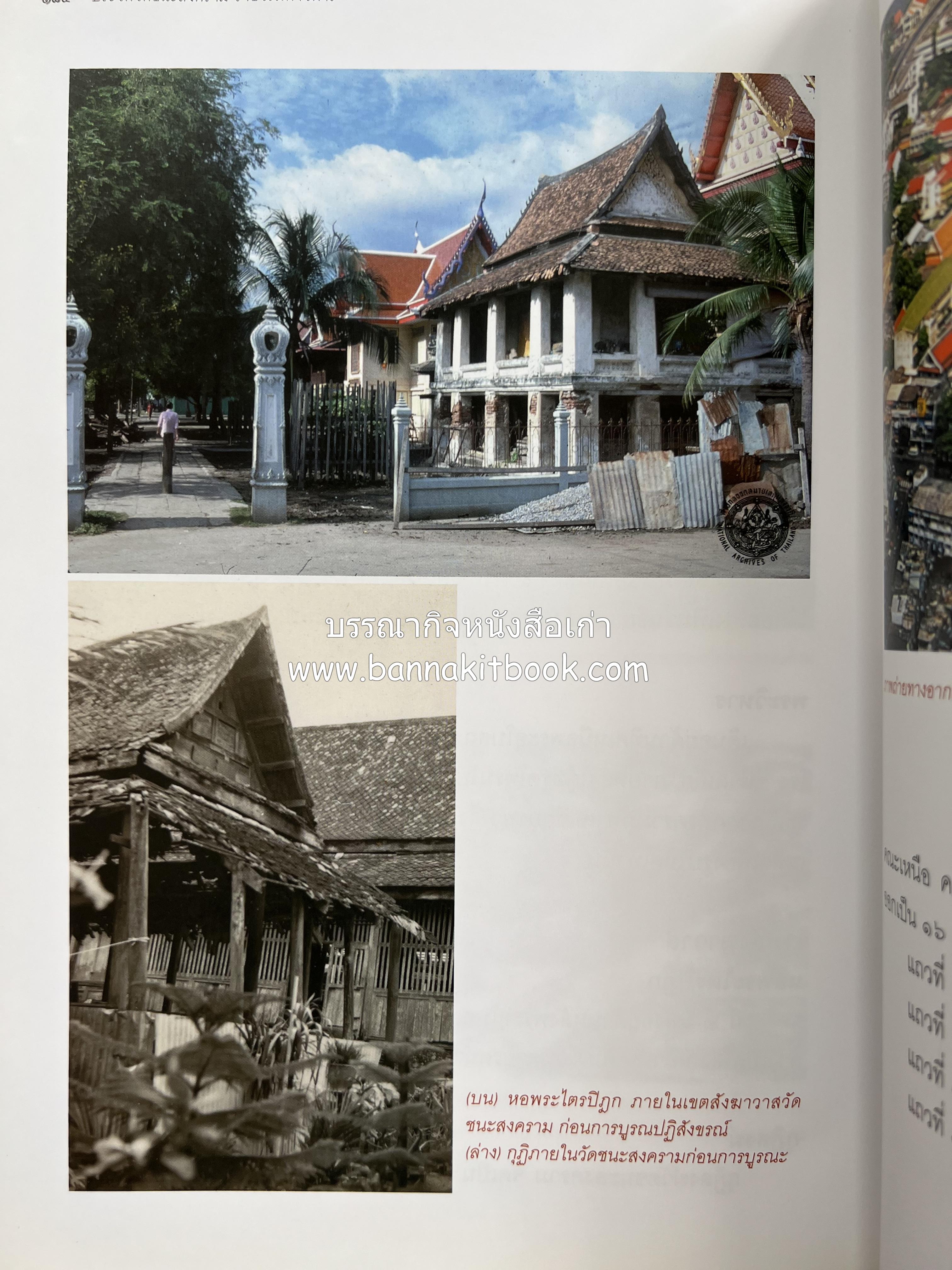 ประวัติวัดชนะสงคราม หนังสืออนุสรณ์สมเด็จพระมหาธีราจารย์ (นิยม ธานิสสรมหาเถร) อดีตเจ้าอาวาสวัดชนะสงคราม.