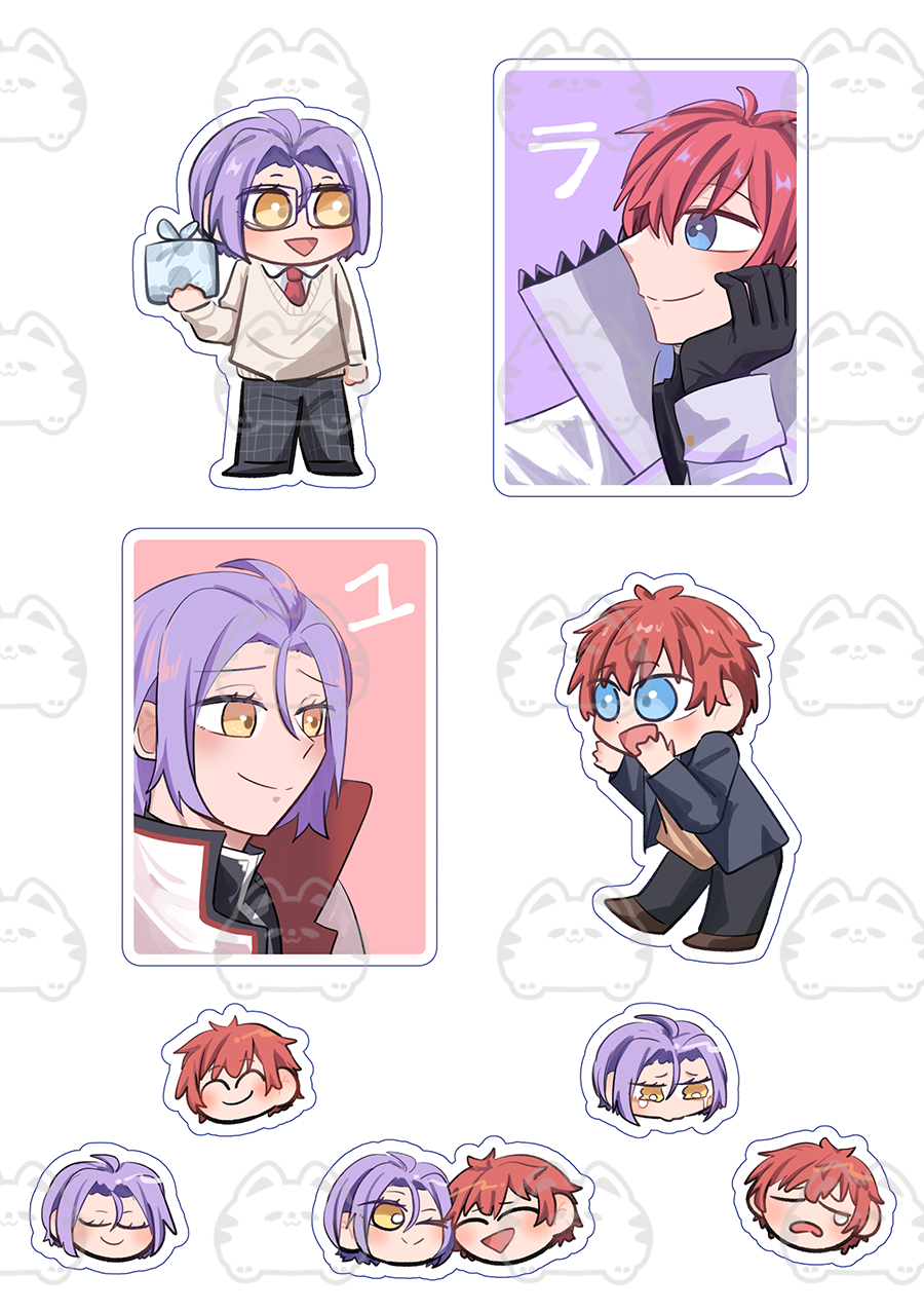 Sticker ReZero | ReinJuli (รองขุ่น & Ocean)