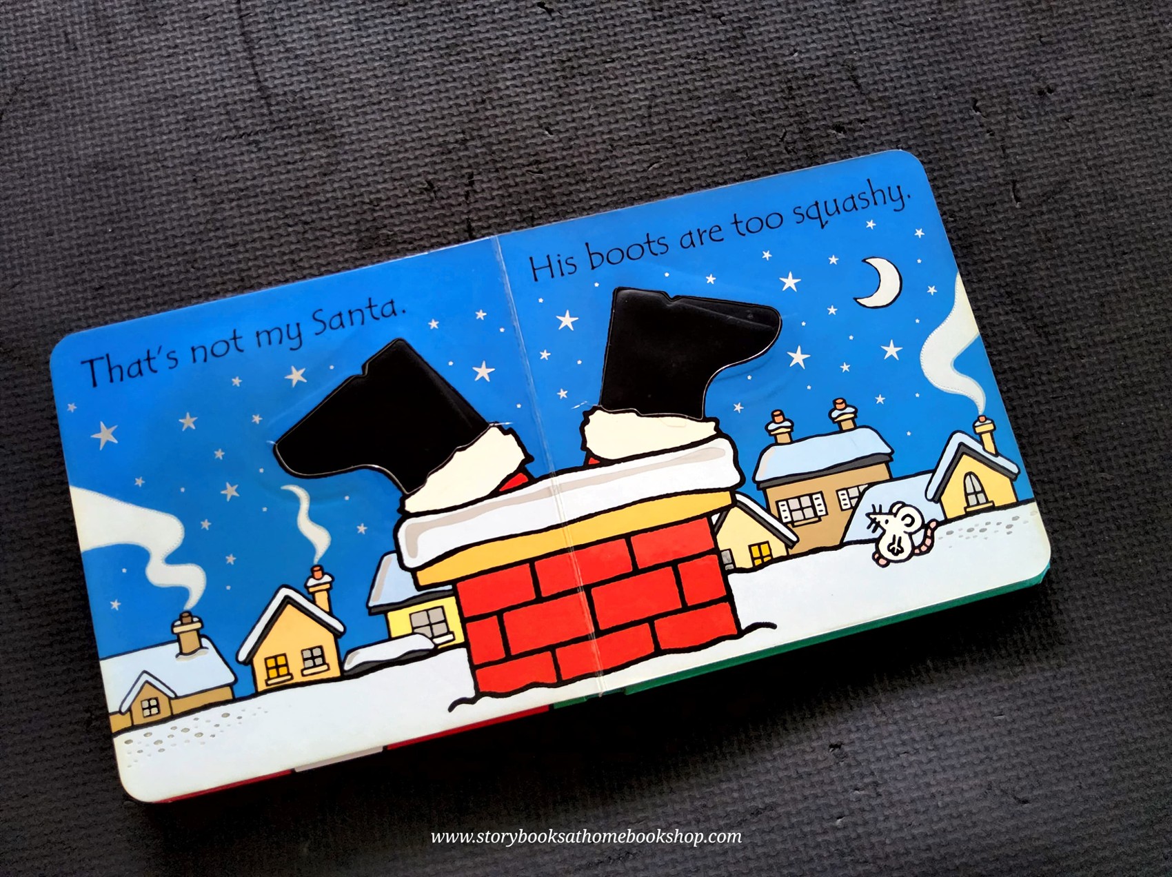 Touch and Feel BOARD BOOK** 🍅🍓That's not my SANTA..