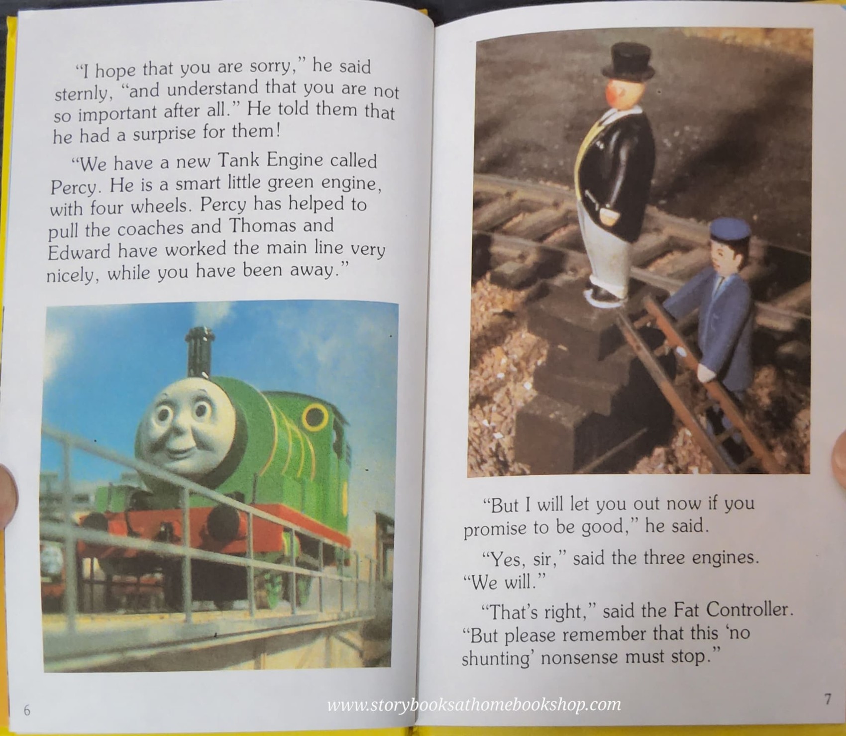 หนังสือนิทานปกแข็ง** 🍅THOMAS THE TANK ENGINE & FRIENDS: PERCY RUNS AWAY
