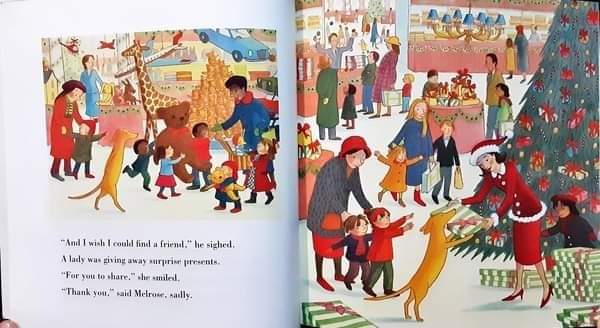 หนังสือนิทานเด็ก ภาษาอังกฤษ ปกอ่อน 🍓🍓 Melrose and Croc TOGETHER AT CHRISTMAS/Used สภาพ 70-80%