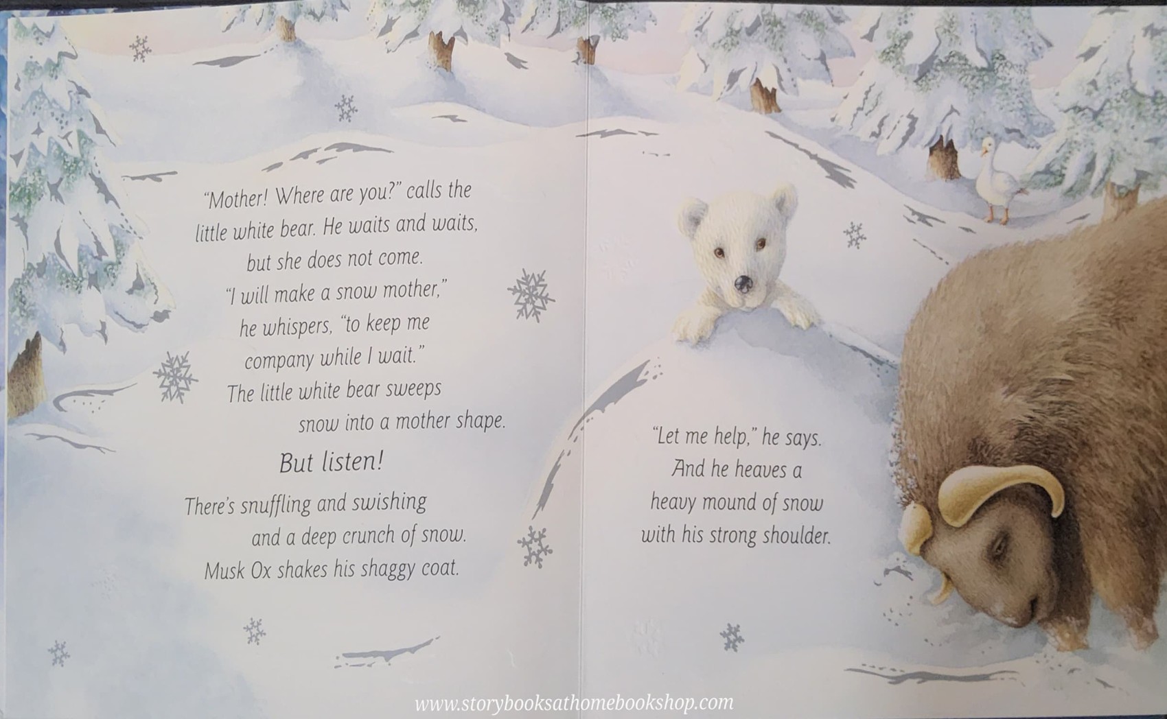 หนังสือนิทานปกแข็ง** 🍅🍓THE SNOW BEAR