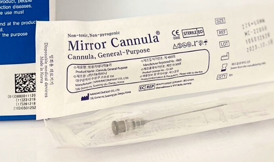 Mirror Cannula 22g (เข็มทู่ 22g / 1 ชิ้น)