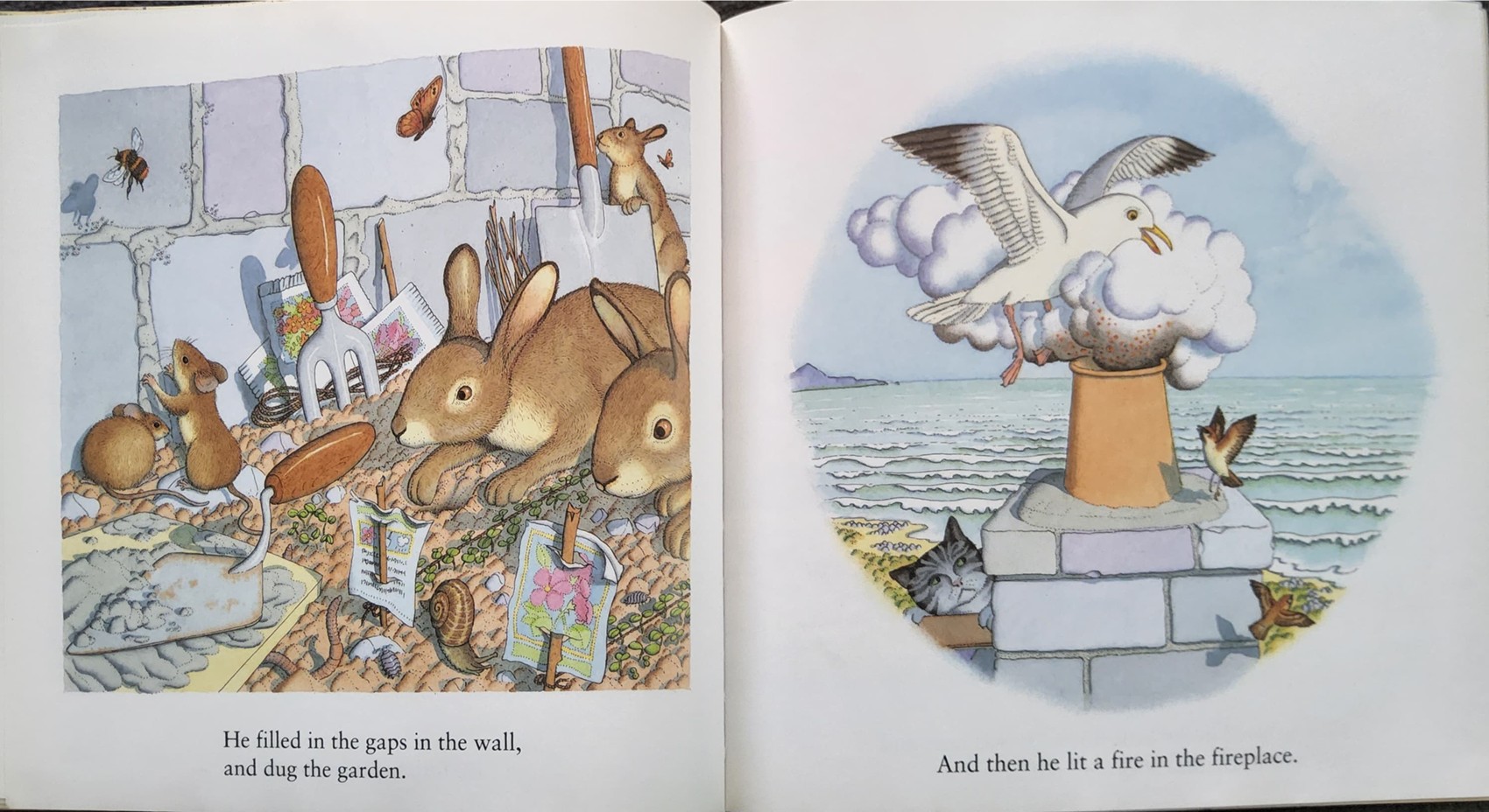 หนังสือนิทานปกอ่อน** 🍅THE LITTLE HOUSE BY THE SEA BY BENEDICT BLATHWAYT