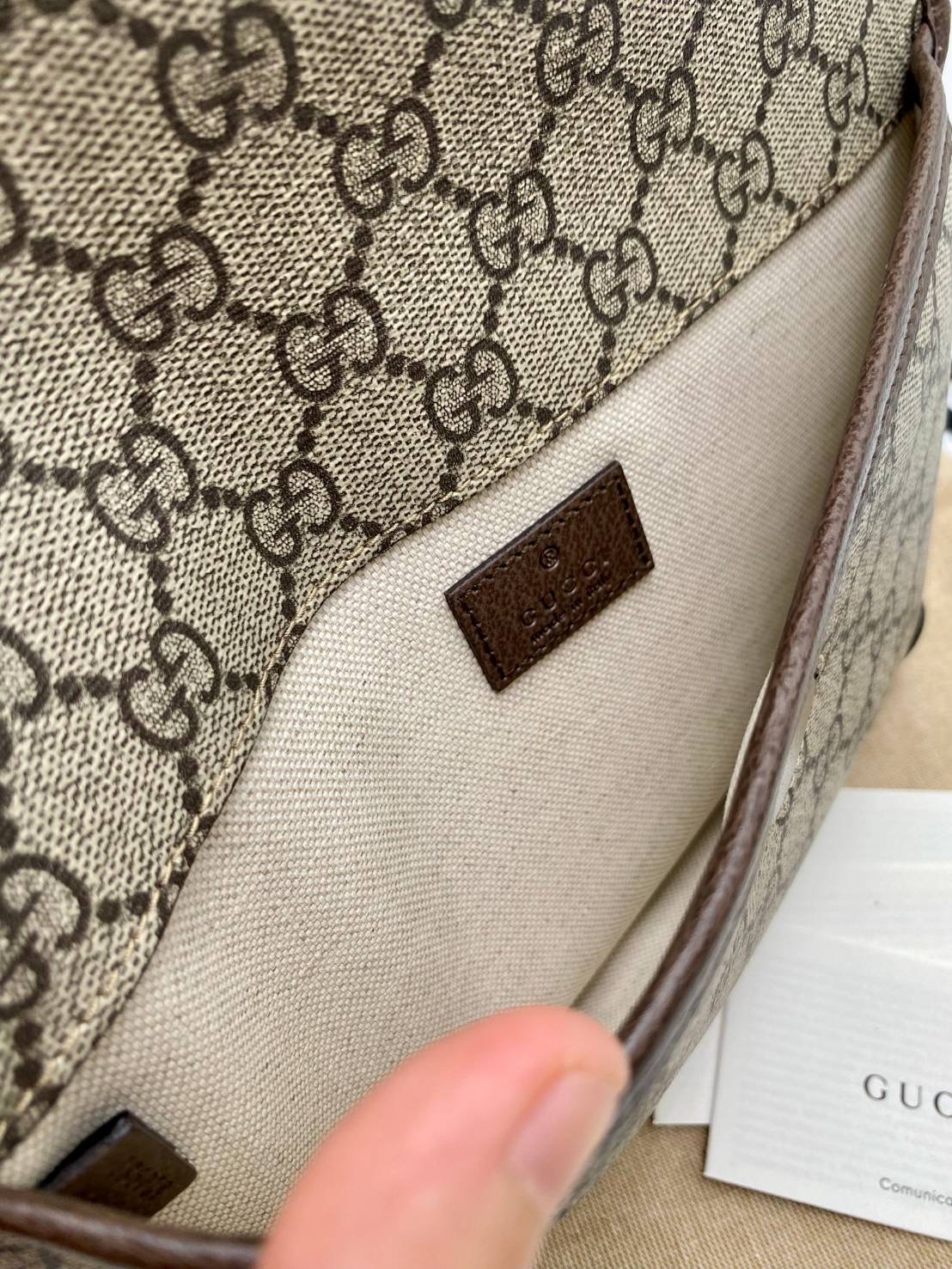 New GUCCI ช็อปคิงพาวเวอร์ NEO VINTAGE SMALL BELT BAG ขนาด : W24cm x H17cm x D3.5cm