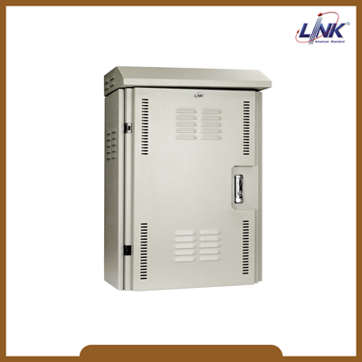 CCTV OUTDOOR Steel CABINET, Two LAYER Door, IP54 H68 x W46.8 x D26.8 cm