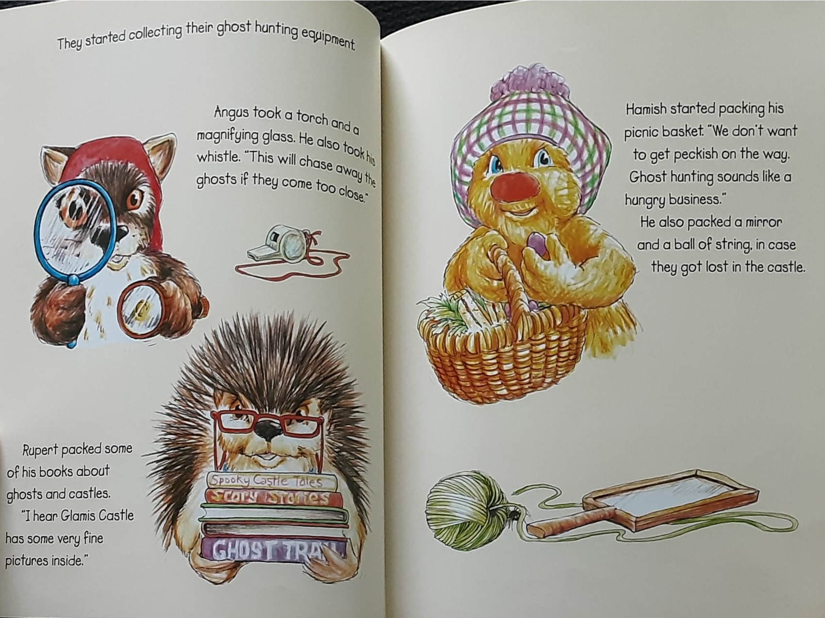 หนังสือนิทานปกอ่อน** 🍅🍓Hamish McHaggis and The GHOST OF GLAMIS