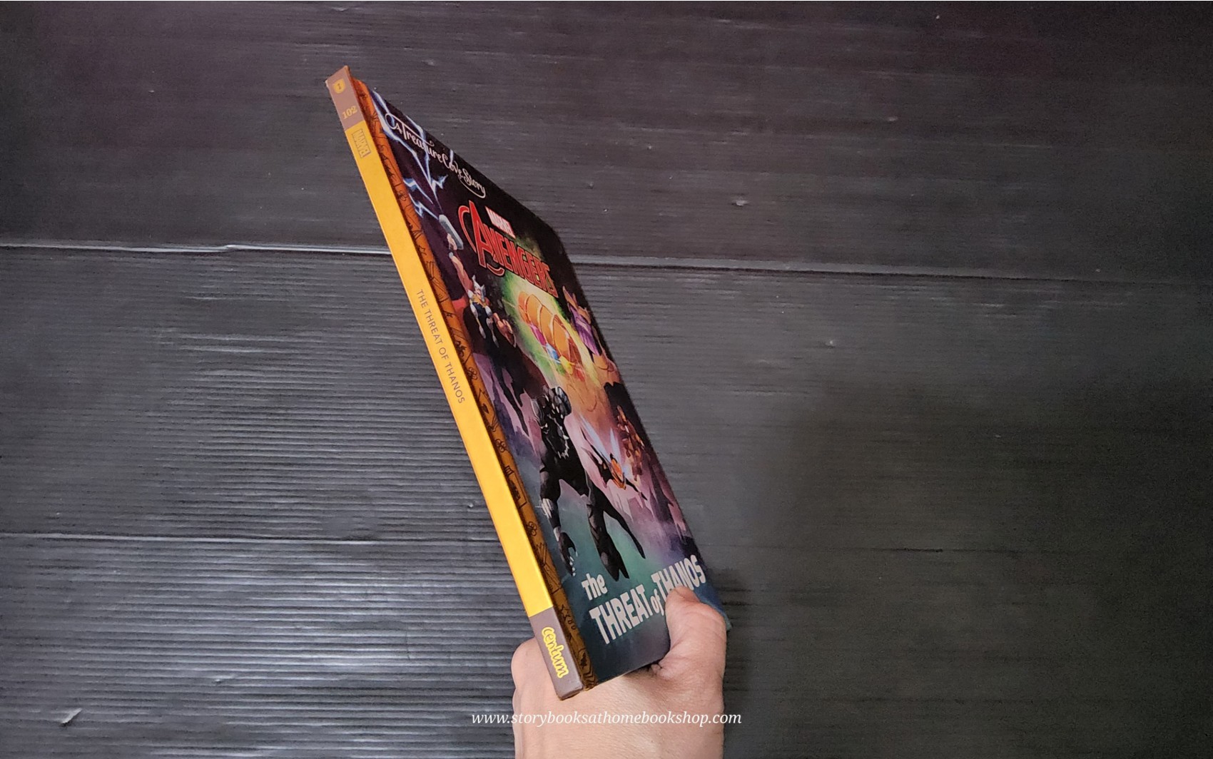 หนังสือนิทานปกแข็ง** 🍅🍓A TREASURE COVE STORY:MARVEL AVENGERS:THE THREAT OF THANOS