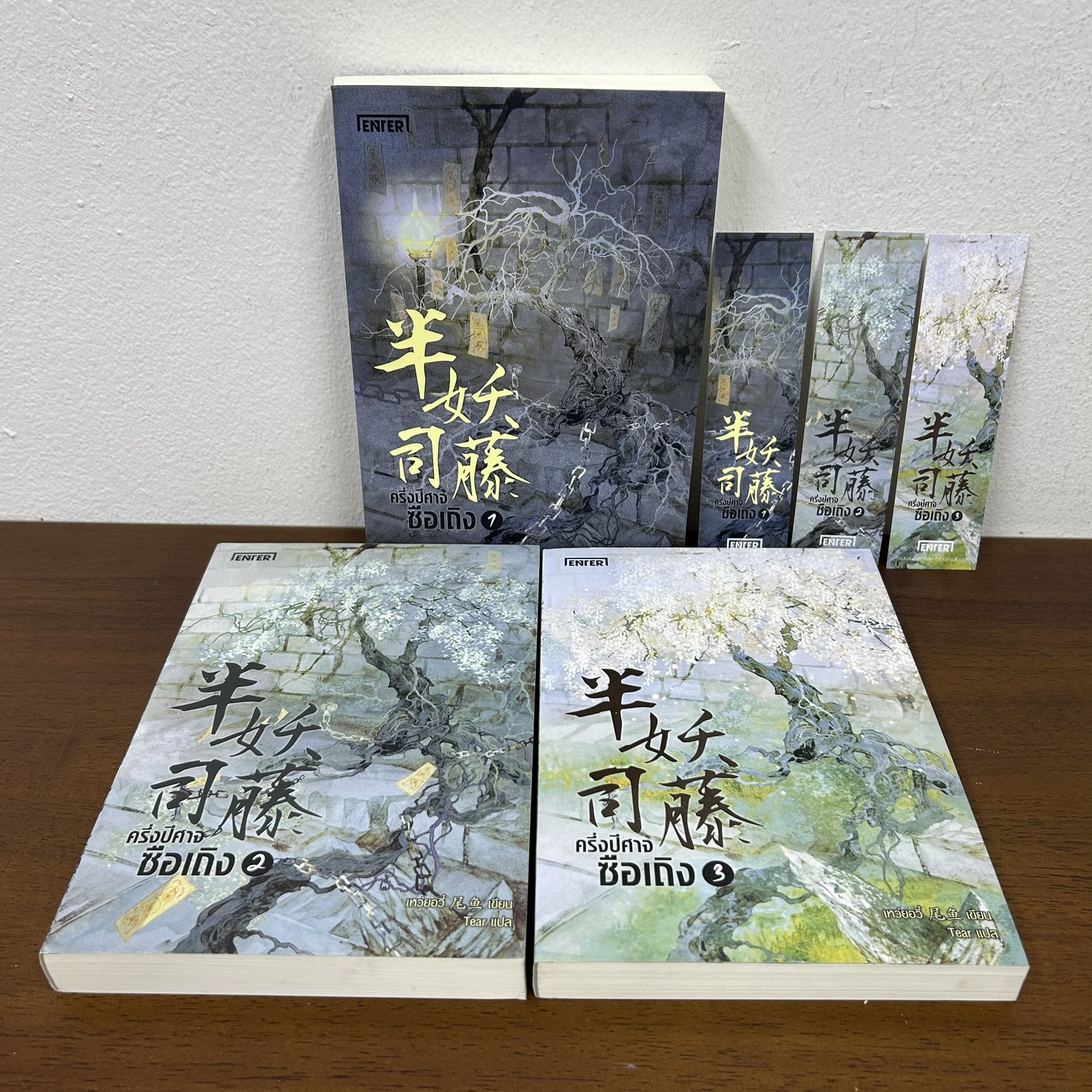 ชุด ครึ่งปีศาจซือเถิง เล่ม 1-3 จบ ... เหว่ยอวี๋ Wei Yu เขียน (มือสอง) นิยาย แปลจีน ENTER