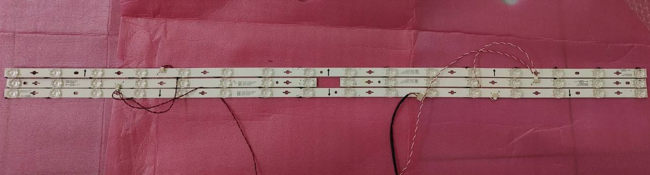 หลอดแบคไลน์ทีวี ทีซีแอล TCL ของแท้ถอดจากเครื่อง รุ่น55C636