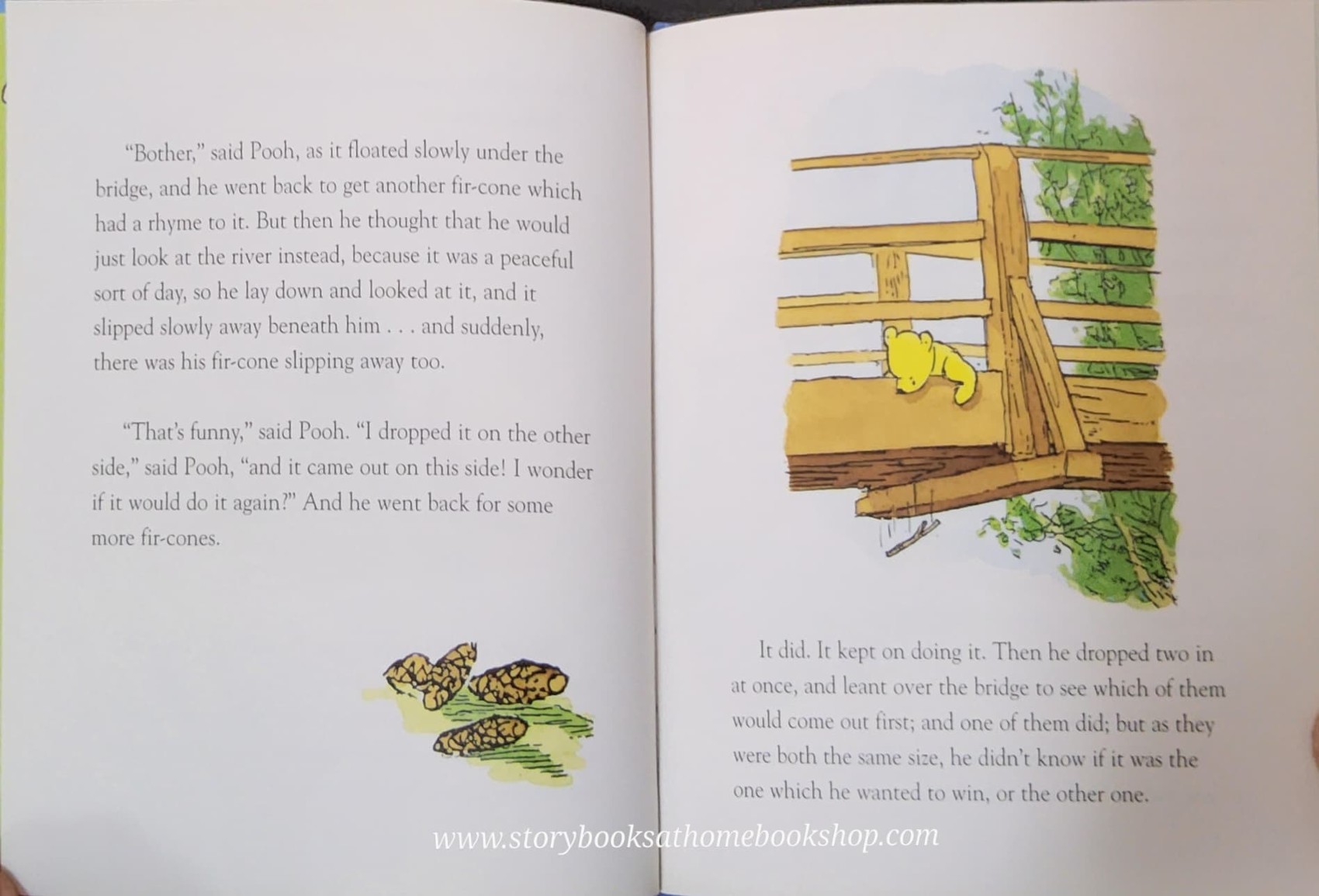หนังสือนิทานปกแข็ง** 🍅🍅WINNIE-THE-POOH: POOH INVENTS A NEW GAME