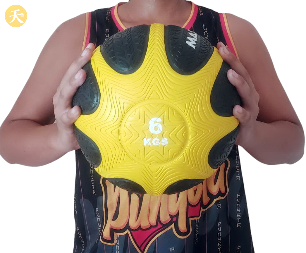 Medicine Ball เมดิซินบอล ลูกบอลน้ำหนัก 6 KG. (1 ชิ้น)