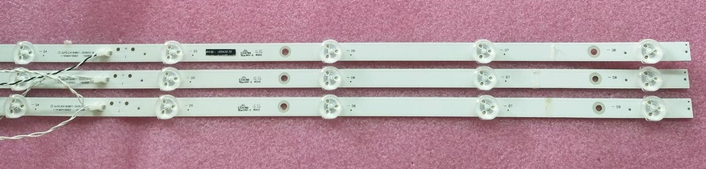 หลอดแบล็คไลท์ทีวี แฟมมิลี่ family ของแท้ถอดจากเครื่อง รุ่นLED42D-T2