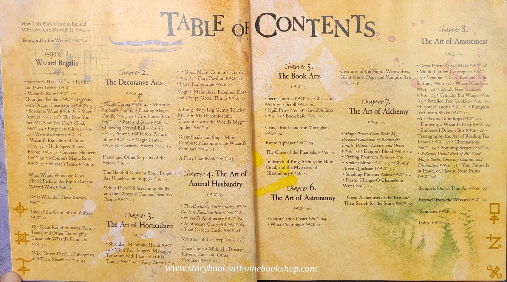 หนังสือนิทานปกแข็ง** 🍅THE BOOK OF WIZARD CRAFT