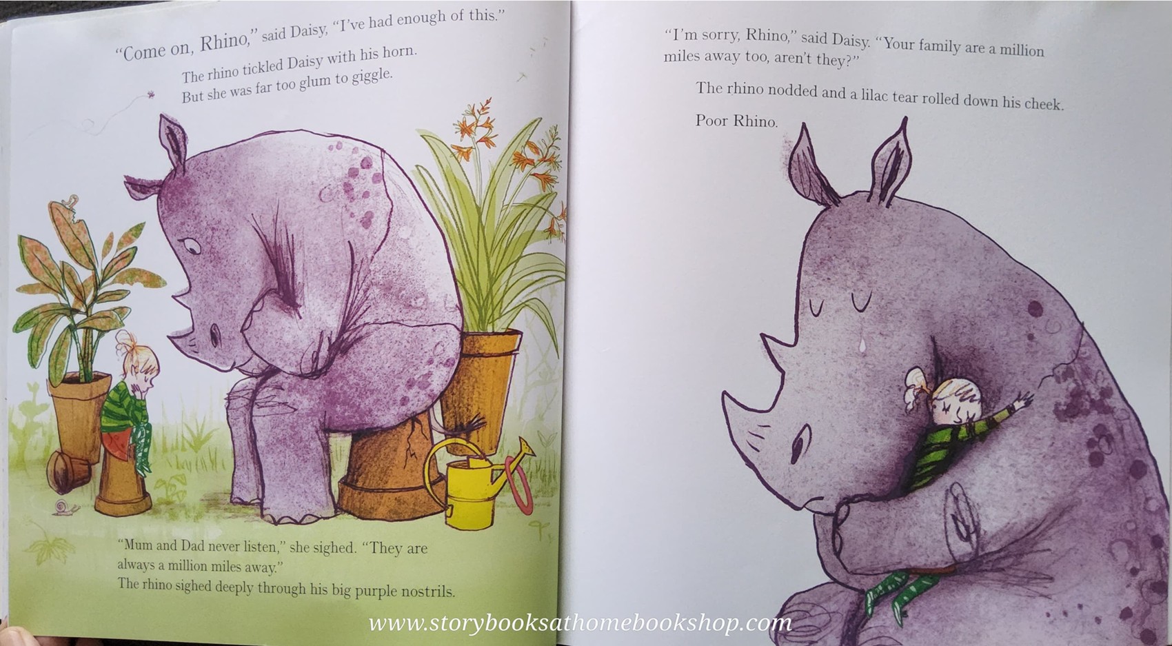 หนังสือนิทานปกอ่อน** 🍅🍓RHINOS DON'T EAT PANCAKES♥️♥️