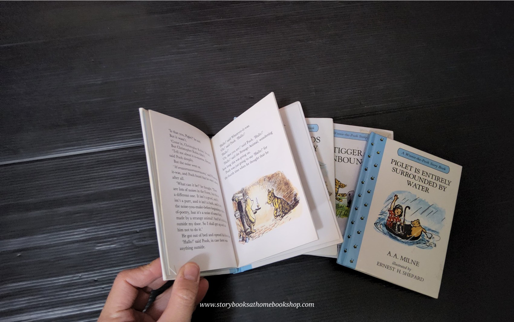 หนังสือนิทานปกแข็ง** 🍅🍓[SET] A WINNIE-THE-POOH STORY BY A.A. MILNE BOOK 4 BOOKS