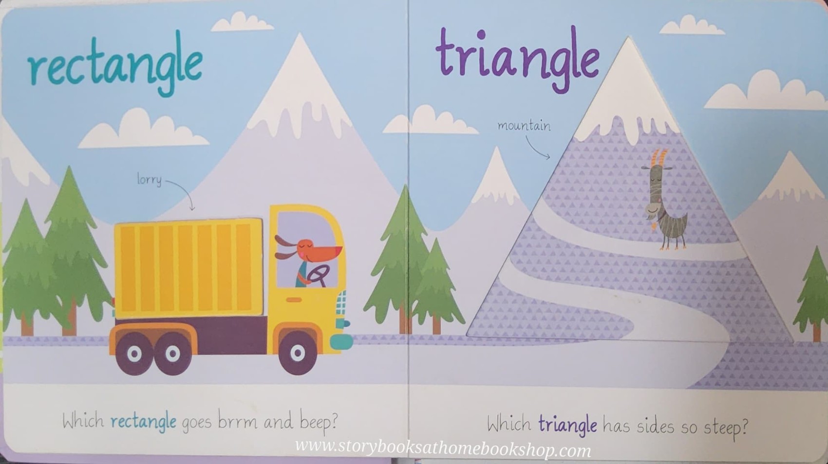 CUT-OUT TOUCH AND FEEL BOARD BOOK ** 🍅🍓CIRCLE&SQUARE LET'S LEARN SHAPES