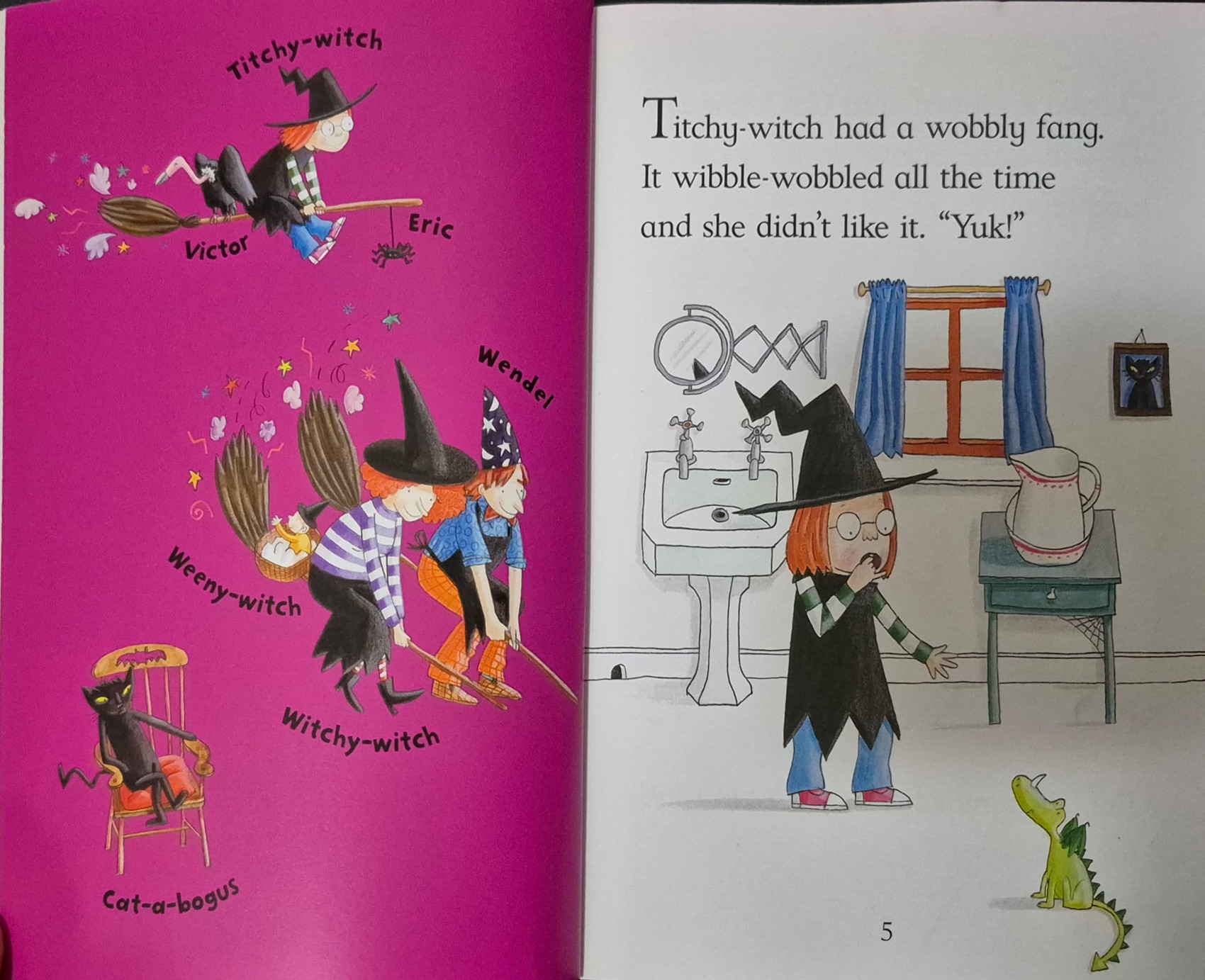 หนังสือนิทานปกอ่อน** 🍅🍓TITCHY WITCH AND THE WOBBLY FANG