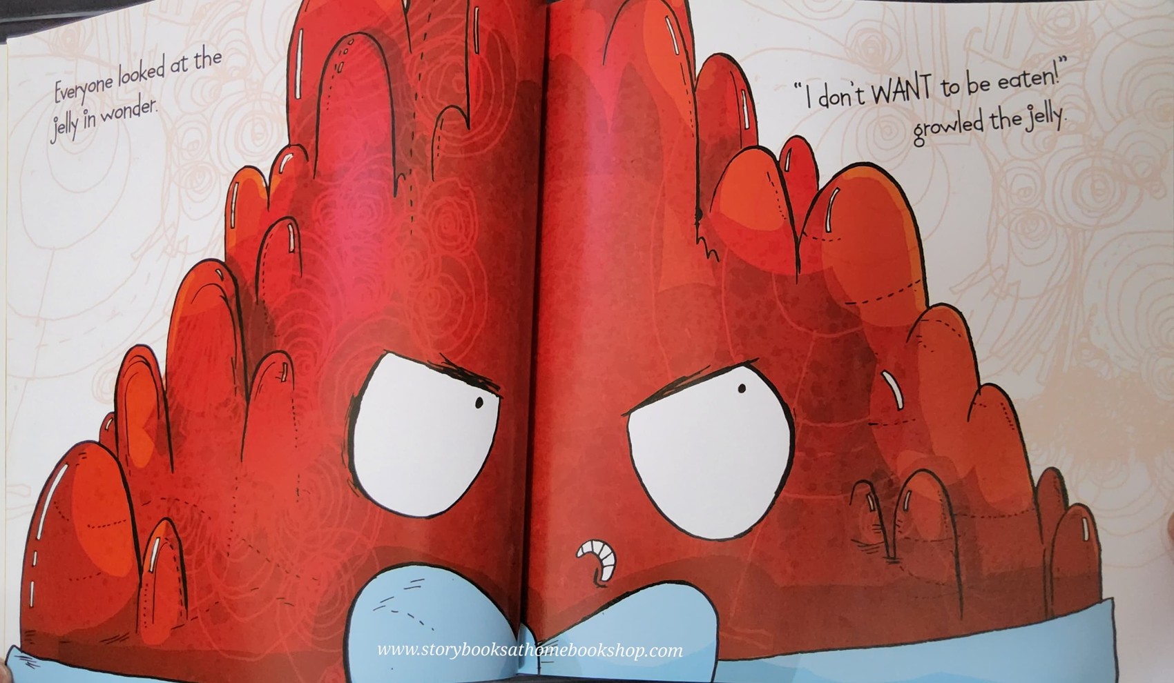 หนังสือนิทานปกอ่อน** ♥️THE JELLY THAT WOULDN'T WOBBLE