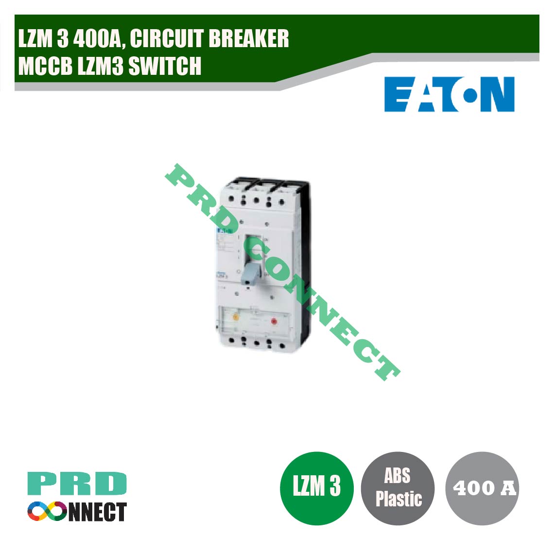 LZM 3 400A, CIRCUIT BREAKER MCCB LZM3 SWITCH