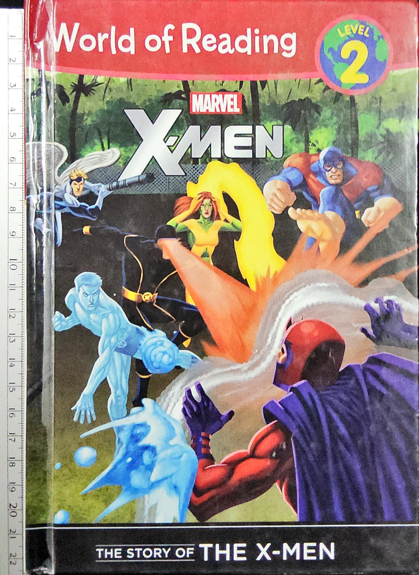 หนังสือนิทานปกแข็ง** 🍓🍓WORLD OF READING MARVEL X-MEN LEVEL2 ♥️♥️