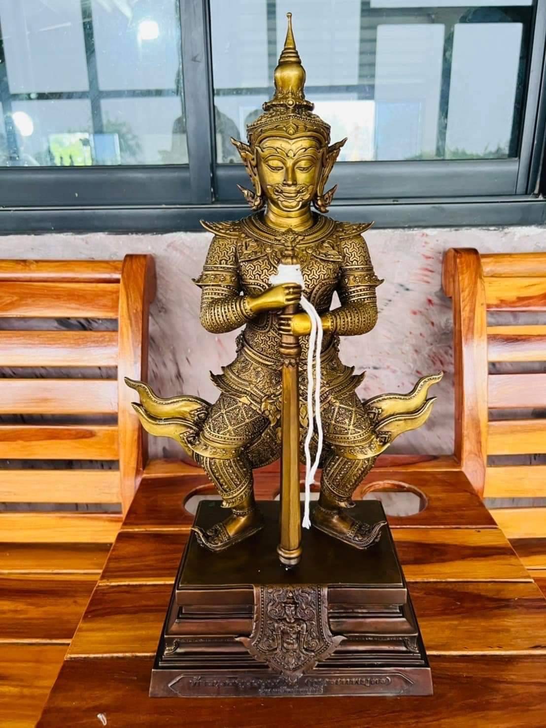 ท้าวกุเวรเทพบุตร ท้าวเวสสุวรรณ ขนาดสูง 21 นิ้ว