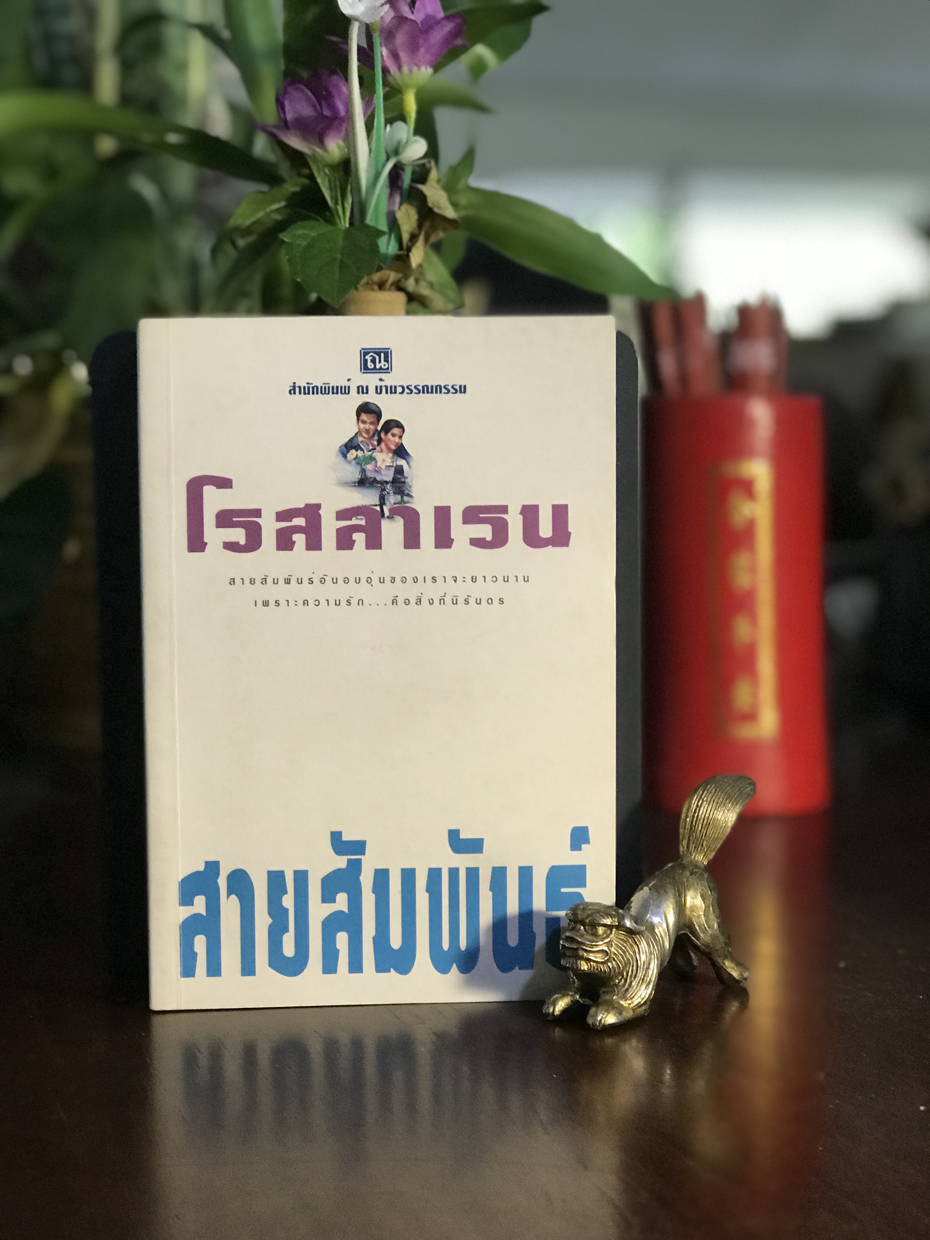 สายสัมพันธ์ ผู้เขียน: โรสลาเรน สำนักพิมพ์: ณ บ้านวรรณกรรม | H14
