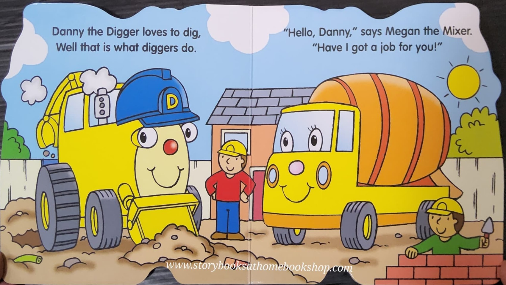 BOARD BOOK** 🍅🍅DANNY THE DIGGER