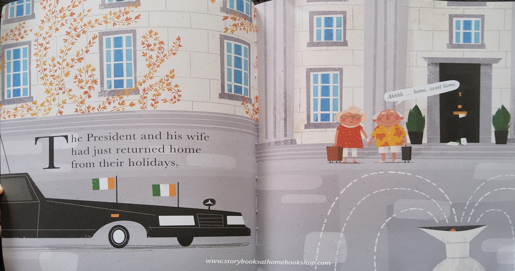 IRISH BOOK AWARDS CHILDREN'S BOOK OF THE YEAR **หนังสือนิทานปกอ่อน** 🍅🍓THE PRESIDENT'S CAT BY PETER DONNELLY