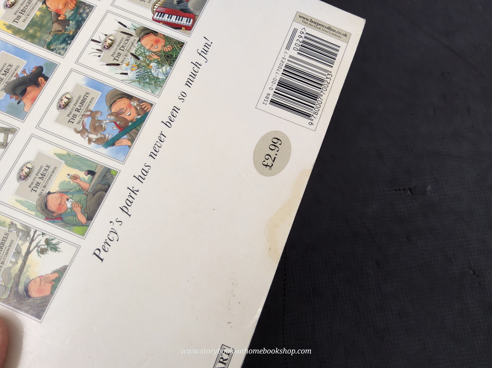 หนังสือนิทานปกอ่อน** 🍅PERCY THE PARK KEEPER AND HIS FRIENDS:PERCY'S FRIENDS THE MICE B NICK BUTTERWORTH