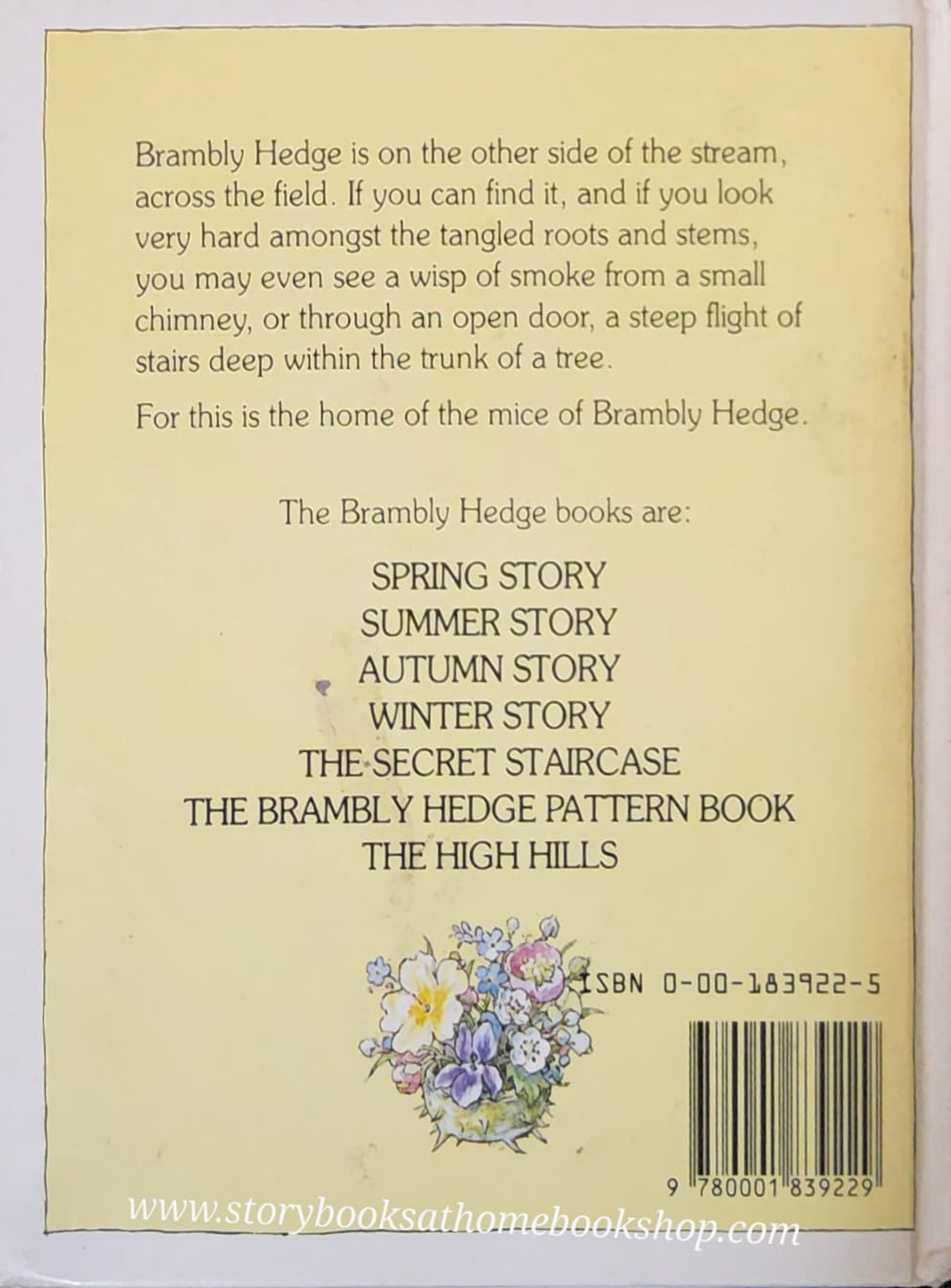 หนังสือนิทานปกแข็ง** 🍅🍓BRABLY HEDGE SPRING STORY BY JILL BARKLEM