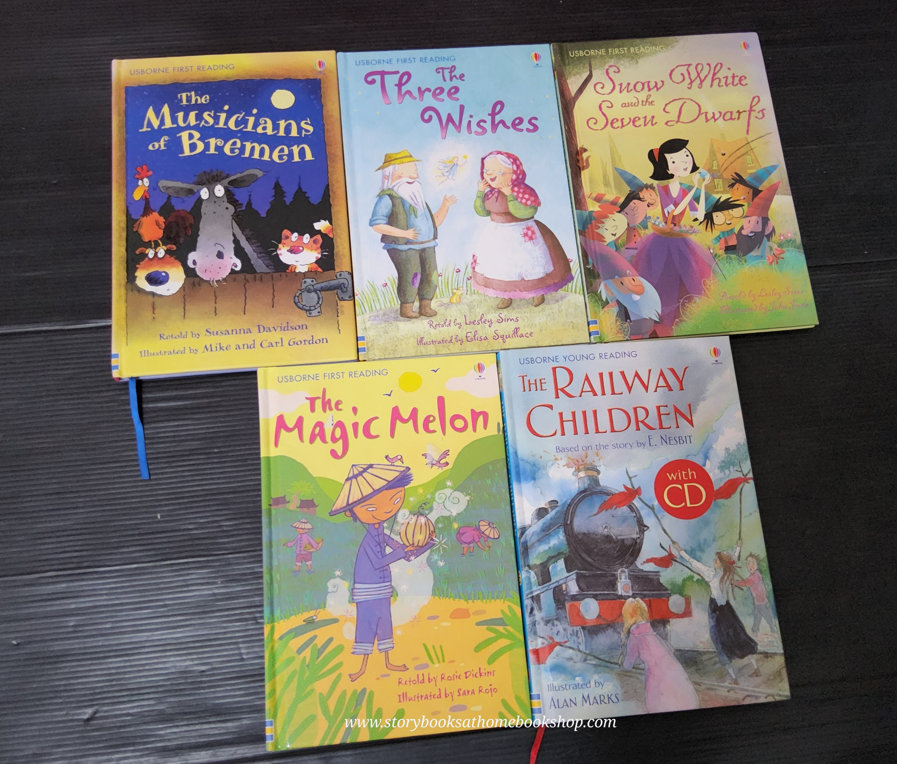 [SET]5 BOOKS OF USBORNE FIRST READING ปกแข็ง